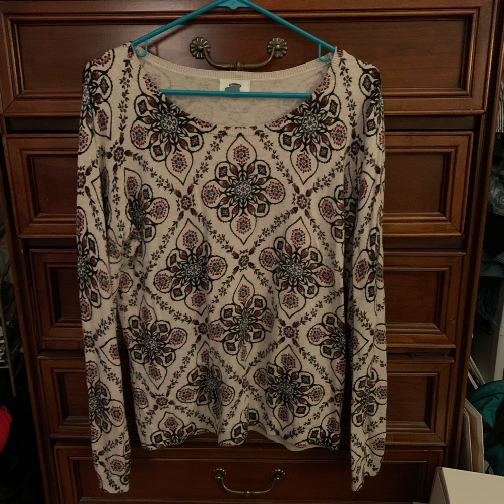 Old Navy Beige Crew Neck Sweater US Size Large